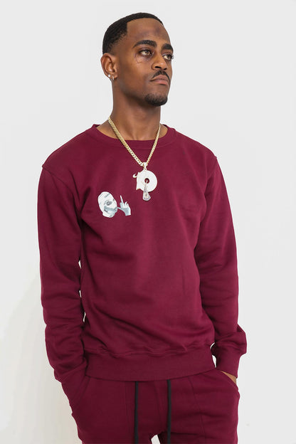 C.R.E.A.M set (maroon)