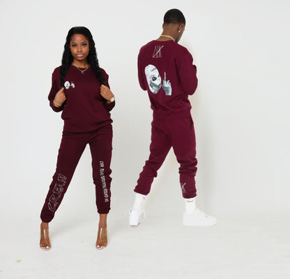 C.R.E.A.M set (maroon)